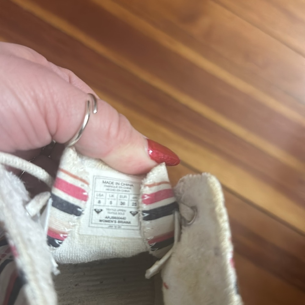 Roxy Striped Shoes-Multicolor - Picture 5 of 5